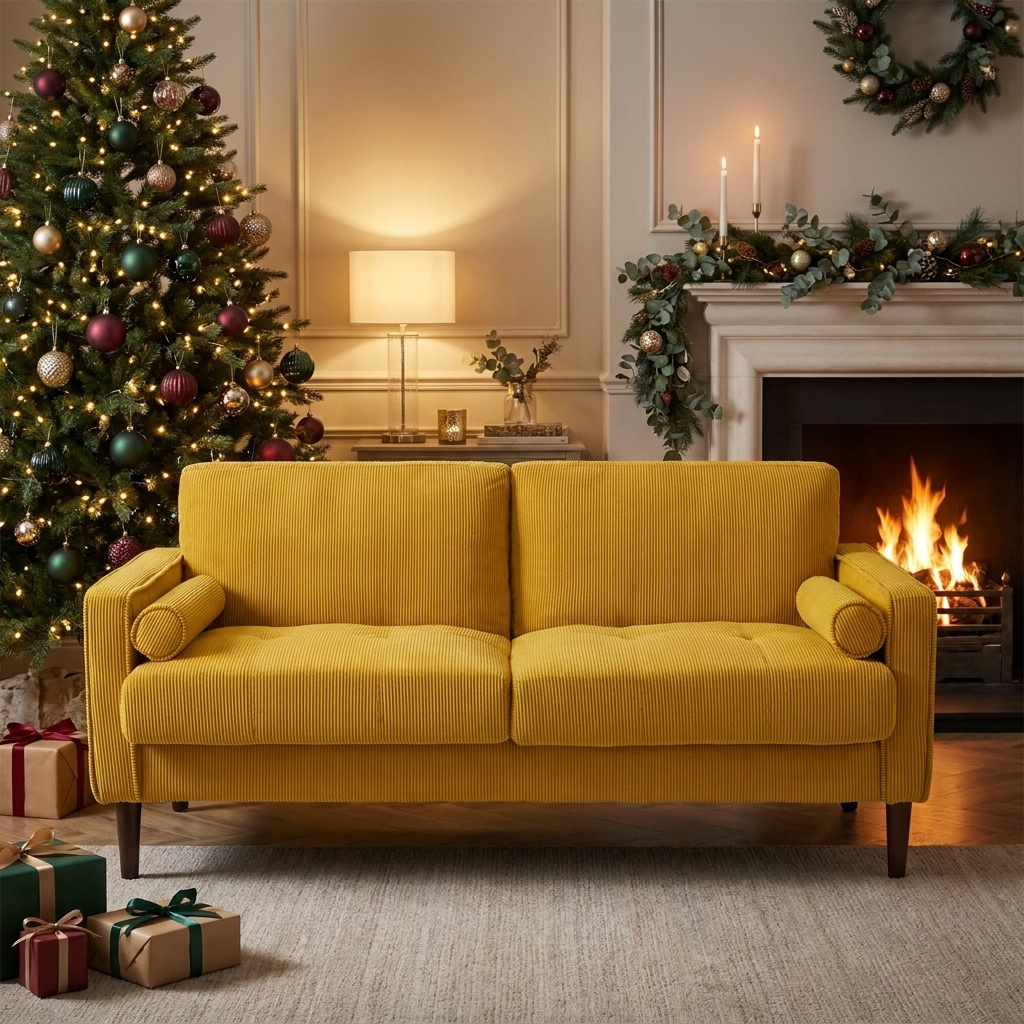 Furniture visualization in customer living room using AI